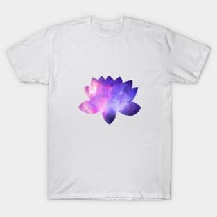 Galaxy Lotus Flower T-Shirt